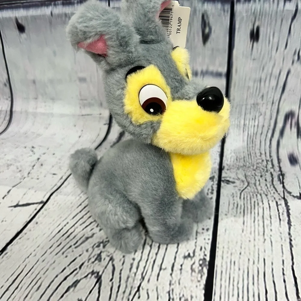 Lady and the Tramp pillow pet Disney Parks & NWT 9” plush Tramp stuffed animal - Picture 10 of 14